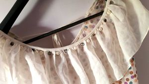Polka Dot Pearl Embedded Top