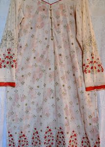😋Kurta Plazo Embroidery Dupatta With Dress