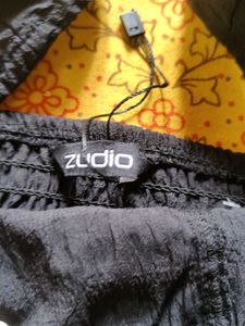 Zudio Black Tie-able Corset Top