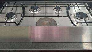 Steel Stove guard [Child protection] Adjustable