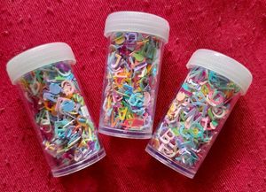 3 Packs Of Small Alphabets
