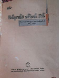 FOOTPRINT WITHOUT FEET, CLASS 10 NCERT BOOK