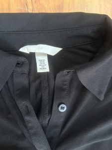 H&amp;M Draped Shirt Dress