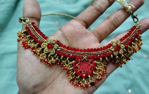 Red &amp; Gold Jewelry Set