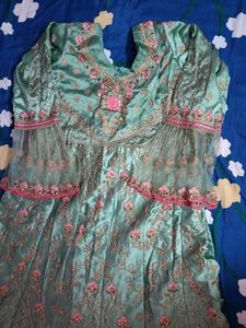 PAKISTANI SATIN DRESS