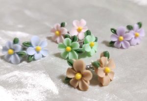 Cute Flower Stud Earrings