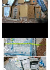 50 Shipping Bags+ 18 Labels+10 Cardboard Boxes