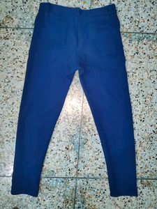 We perfect Lycra Blue Blend Trousers