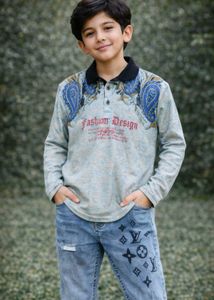 Fashion Design Long Sleeve Shirt