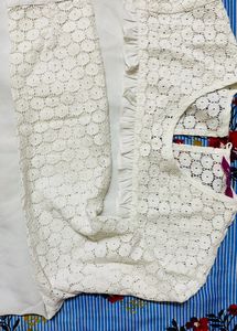 White Translucent Top