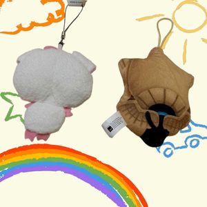 Cute Plush Charm Set