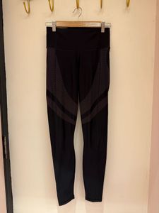 Black Patterned Leggings