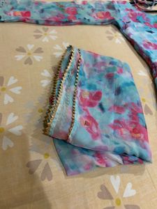 Floral Print Kurta Set