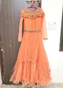 Party Wear Gown OFF SHOULDER STYLE