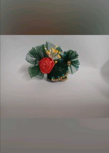 Hariyali Teej Green Dress For Laddu gopal