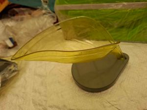 Vintage Yellow Leaf Dish