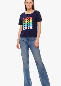 Printed Round Neck T-shirt