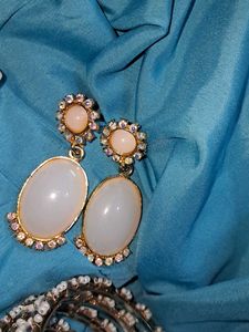 Earings and Bangle Jewellery Set