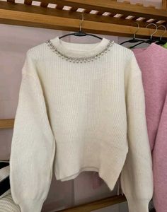 Elegant White Sweater