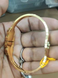 Anti Tarnish Owl Shape Openable Gold Bracelet
