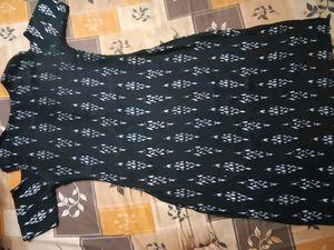 Stylish Black Printed Top