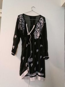 Elegant Embroidered Kurta