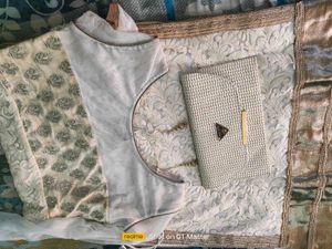 Pearls Setting 2 Lyre Marvelous Kurta With Bag