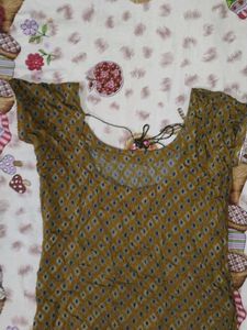 Patterned Casual Dress