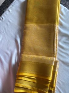 Nita Ambani Trend Elegant Gold Saree
