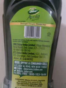 Dabur Amla Hair Oil, 450ml For Long And Strong Hair