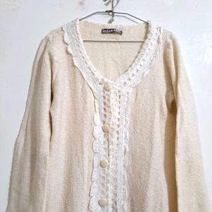 Korean Laced Cardigan 🤎
