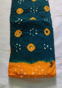 Bandhej Gulti Cotton Suit Set