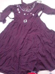 Elegant Purple Dress