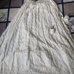 White Trending Lahenga Choli