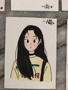 Aesthetic Character Paintings SET OF 12💗