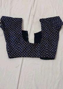 Navy blue blouse