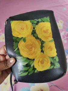 Hand-painted Sling Bag