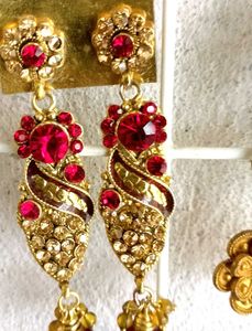 Metel Ear Jhumka