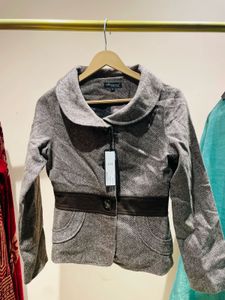 Elegant Wool Blend Jacket