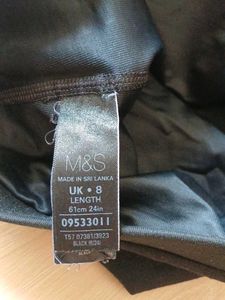 Formal Smart M&amp;S Black Skirt