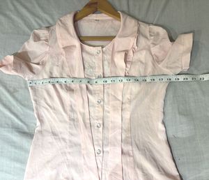 Vintage-Style Beautiful Pink Top