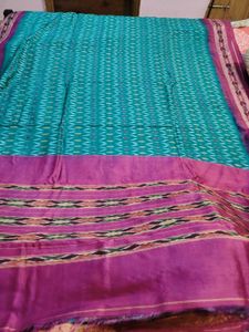 Pure Silk Ikkat Woven Saree Combo