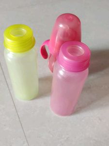 Colorful Baby Bottles (Set of 3)