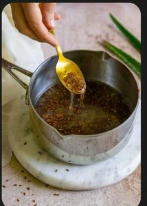 Homemade flex Seed Gel