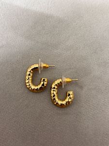 Chunky Anti Tarnish Medium Sized Hoops