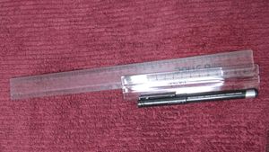 Set of 1 long ruler, short ruler and thin marker pen