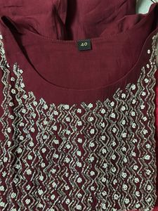 Party Wear Kurti Set