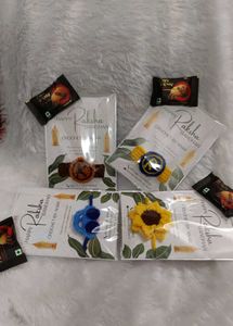 Crochet Handmade Rakhi, 599 For 4 Rakhi Combo