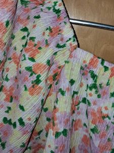 Floral Smocked Top