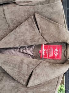 Vintage Suede Women Coat